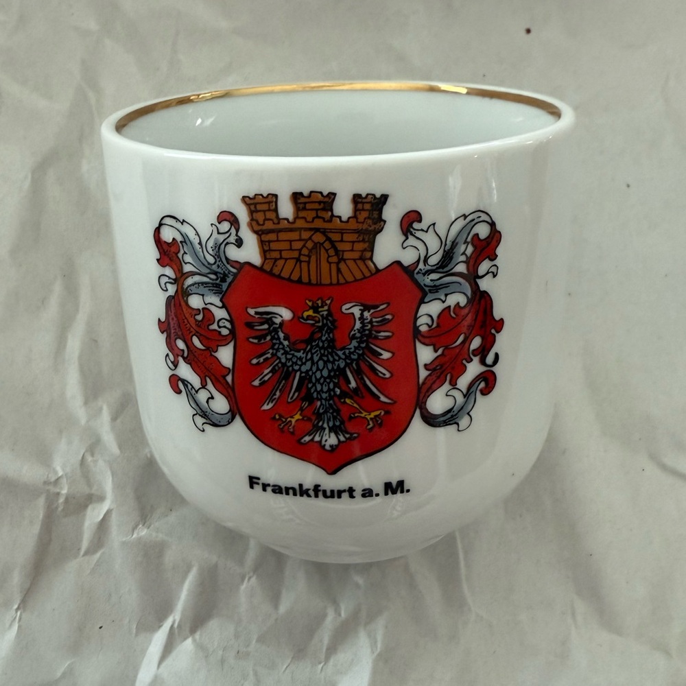 Seltmann Weiden Bavaria Germany Coat of Arms Mug Cup